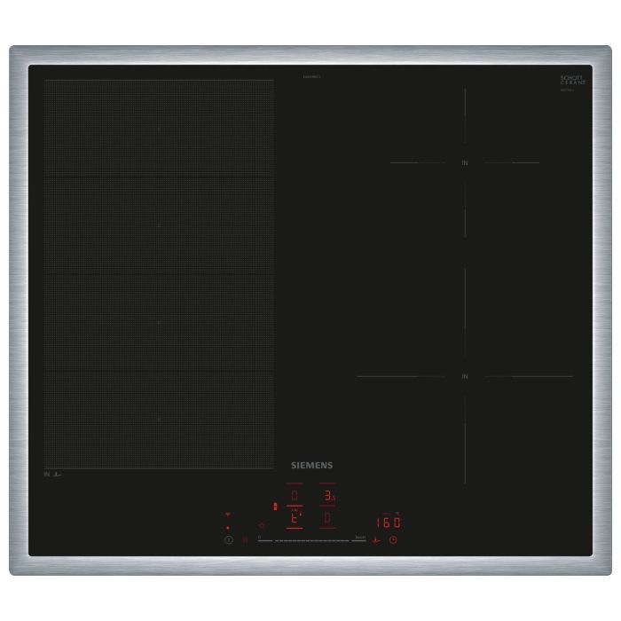 Siemens EX645HEC1E Induktionskochfeld Edelstahl 60cm autark