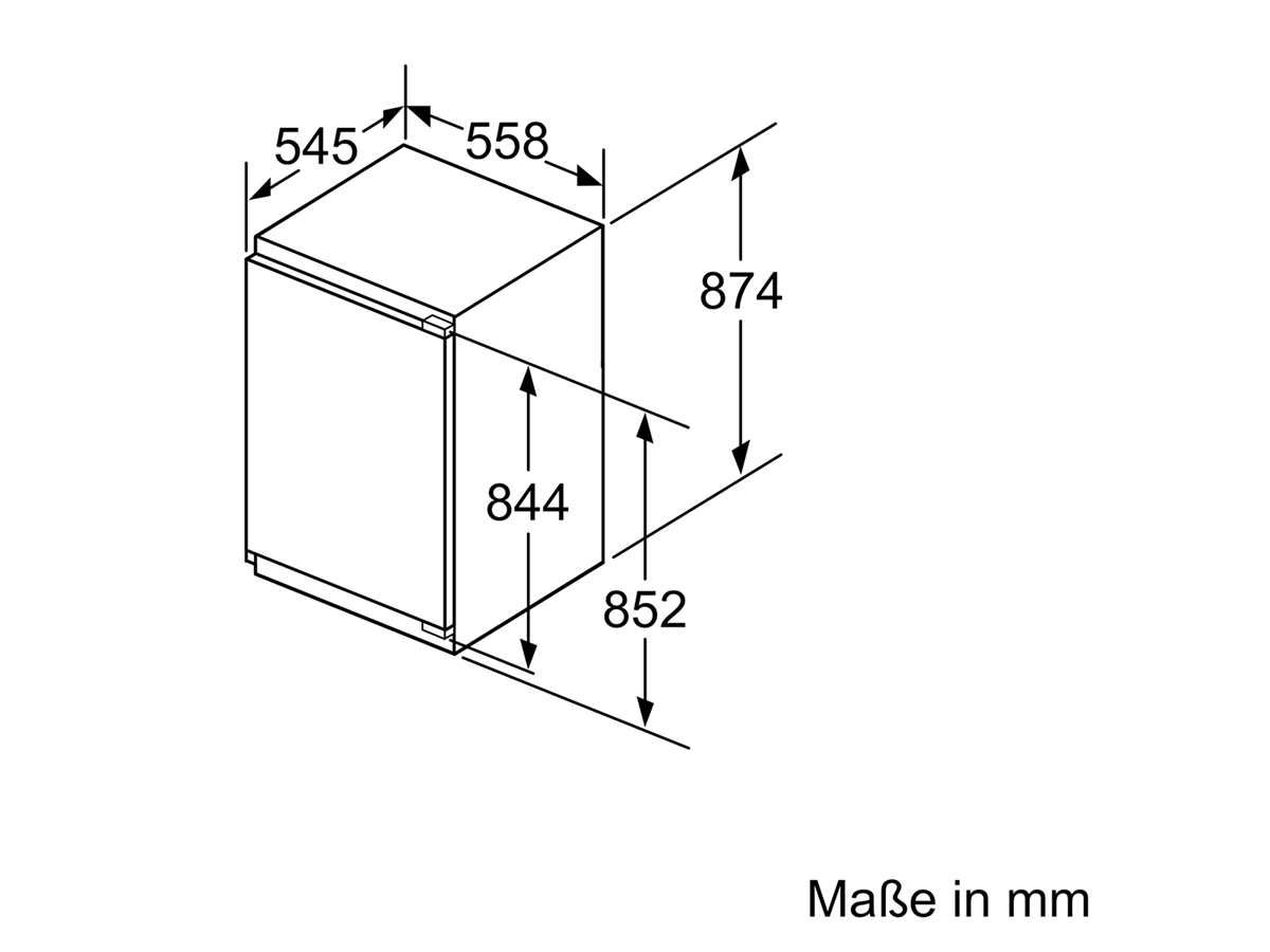 Siemens GI21VADE0 Einbau-Gefrierschrank EEK:E