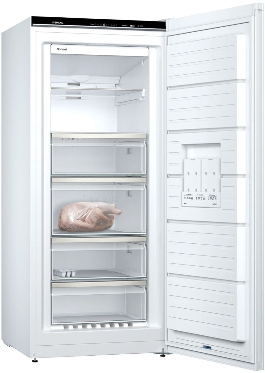 Siemens GS51NUWDP Gefrierschrank noFrost weiß EEK:D