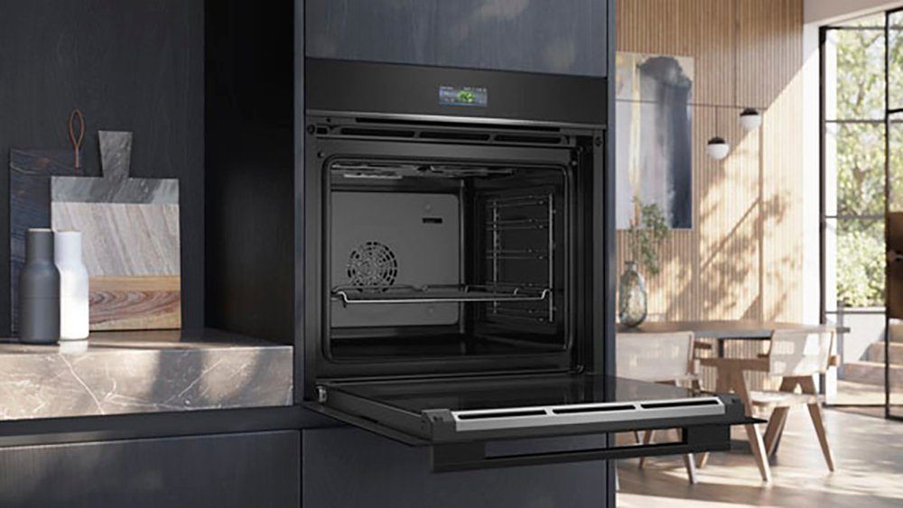 Siemens HB734G1B1 Einbau-Backofen schwarz EEK:A+