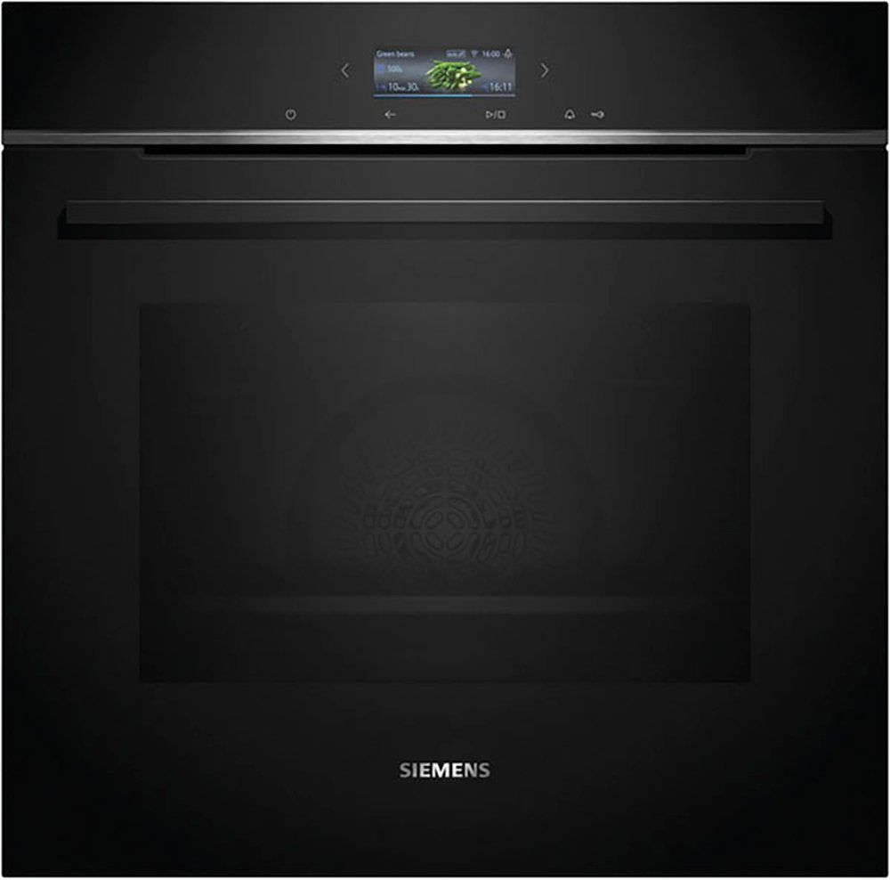 Siemens HB774G1B1 Einbau-Backofen schwarz Pyro EEK:A+