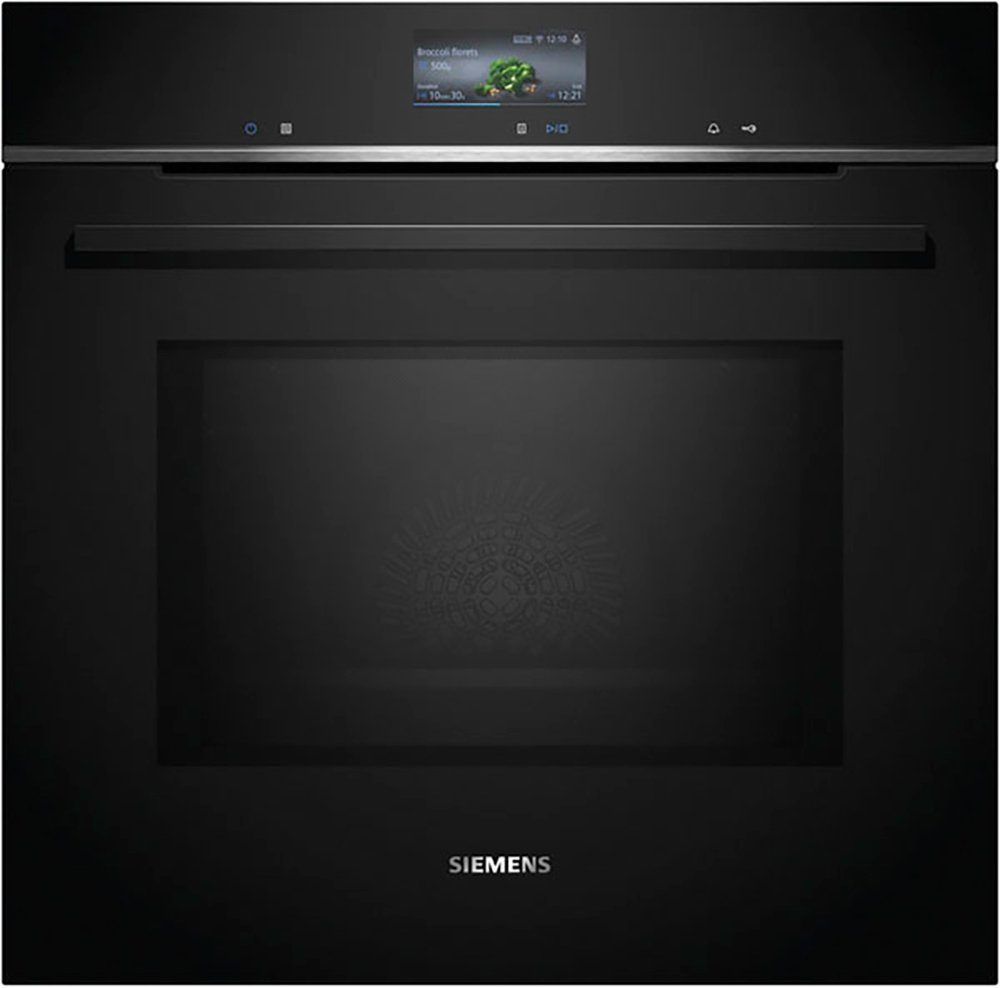 Siemens HM736GAB1 Einbau-Backofen mit Mikrowelle schwarz 