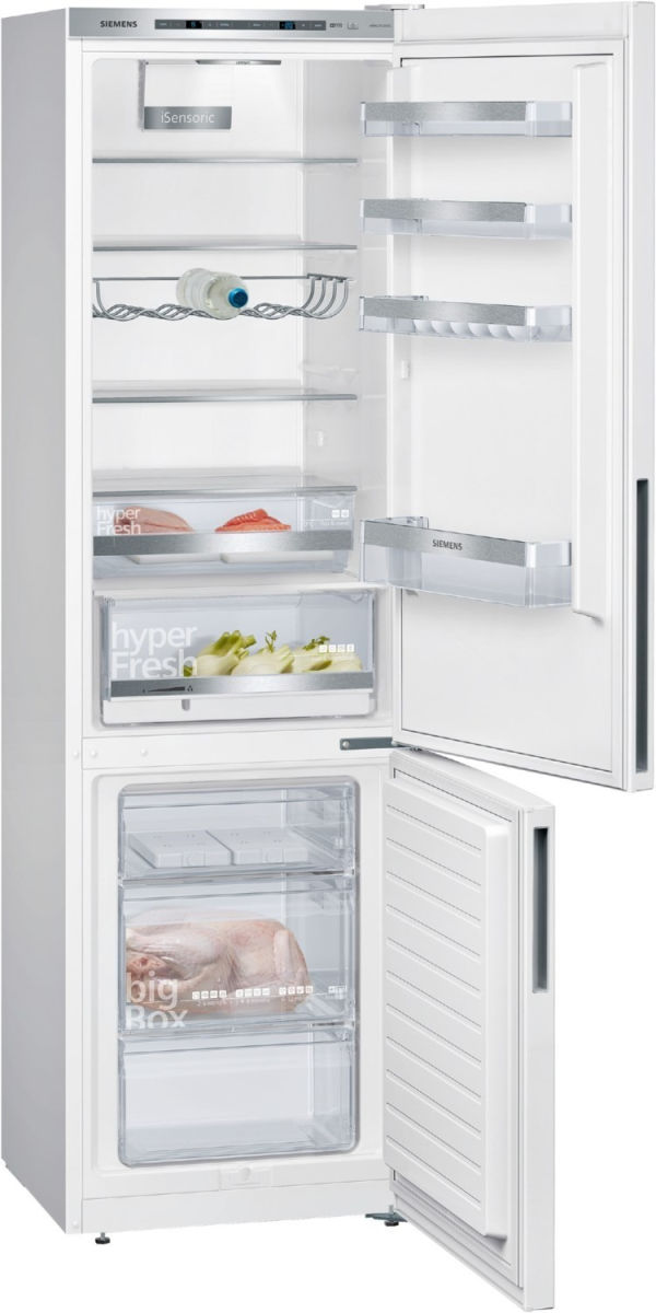 Siemens KG39EAWCA Kühl-Gefrierkombination weiß EEK:C