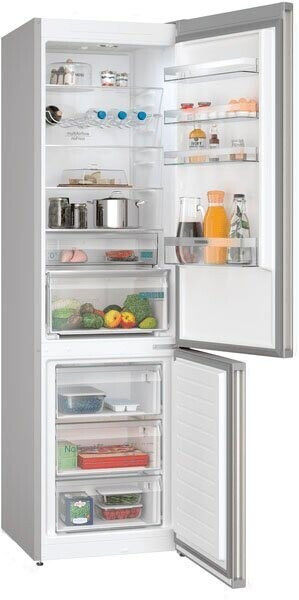 Siemens KG39NXICF Kühl-Gefrierkombination Edelstahl EEK:C