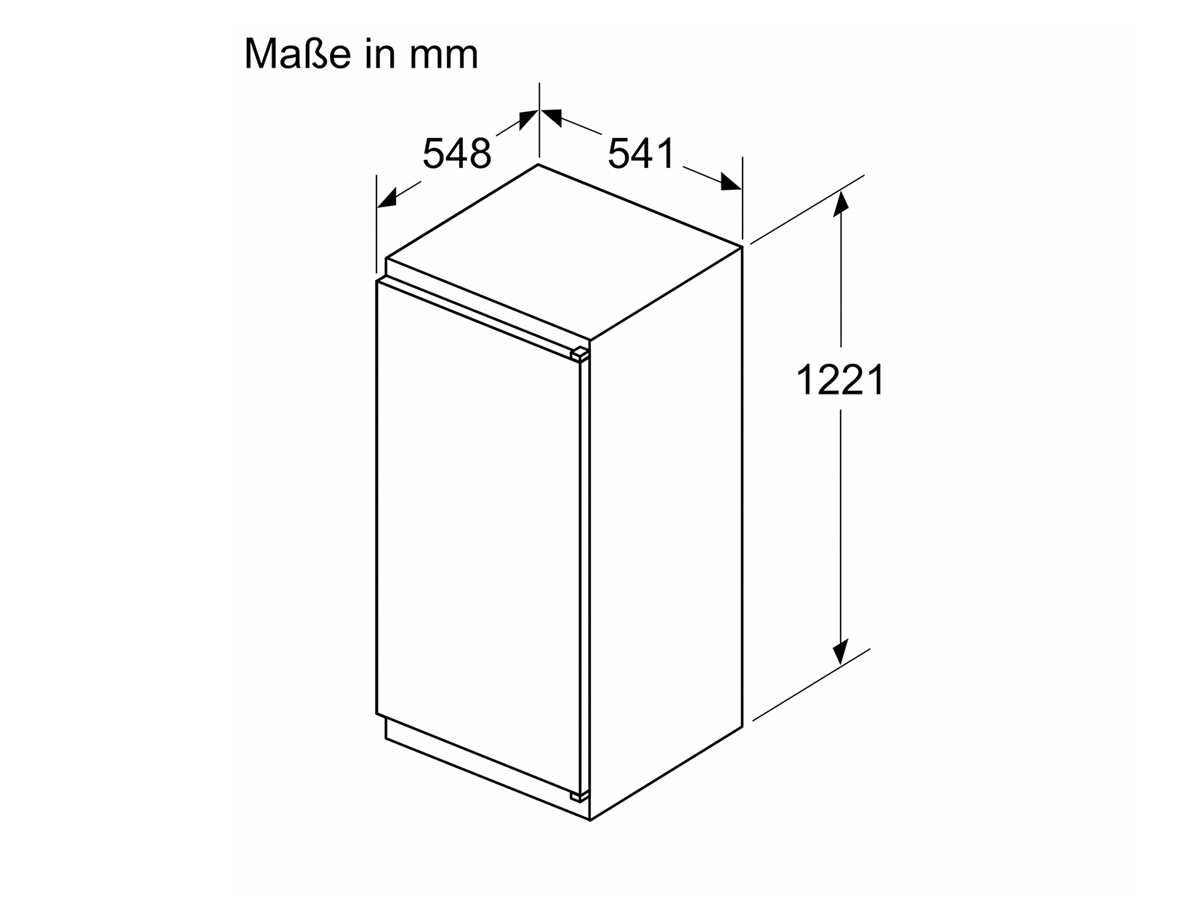 Siemens KI41RNSE0 Einbau-Kühlschrank EEK:E