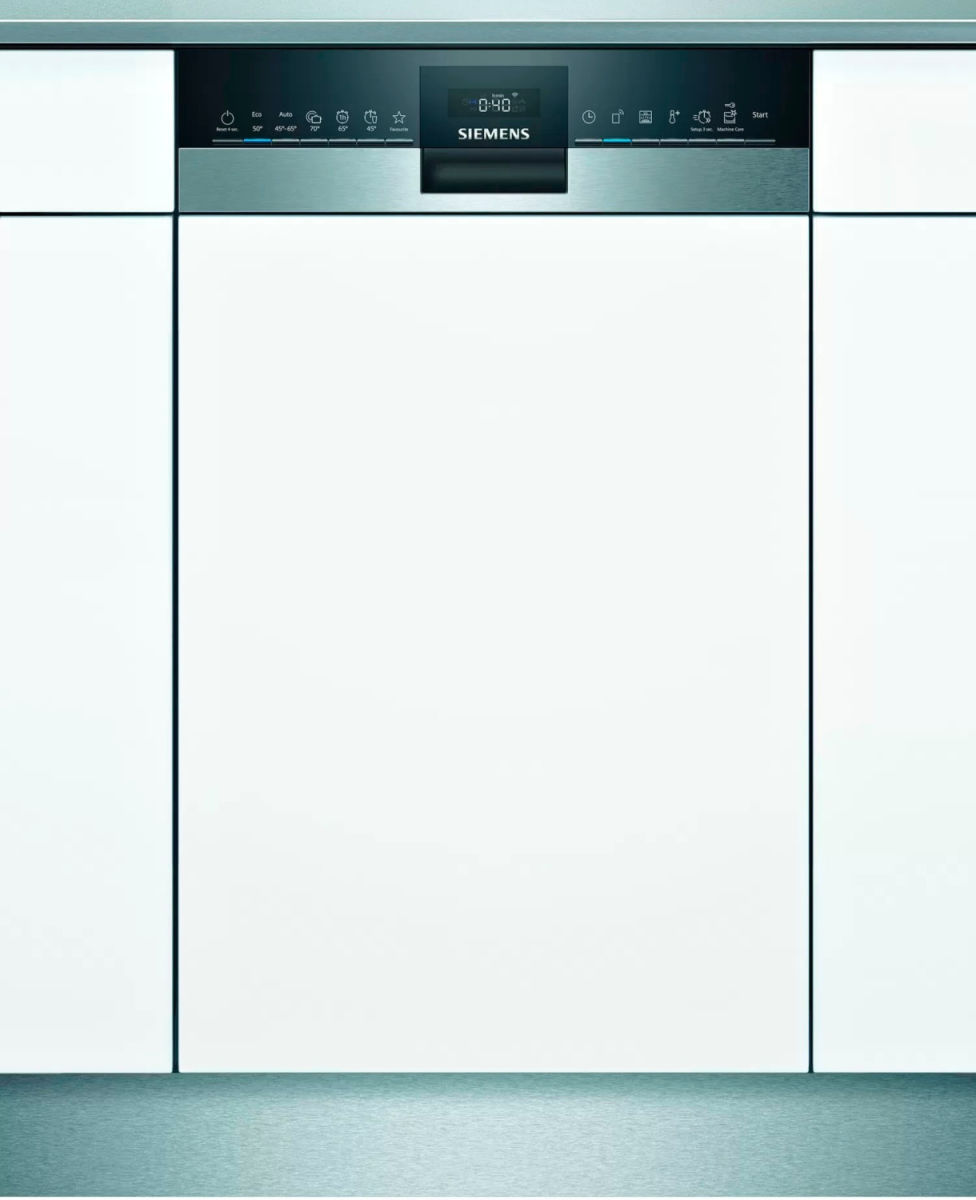 Siemens SR53ES28KE Einbau-Geschirrspüler integrierbar Edelstahl EEK:D