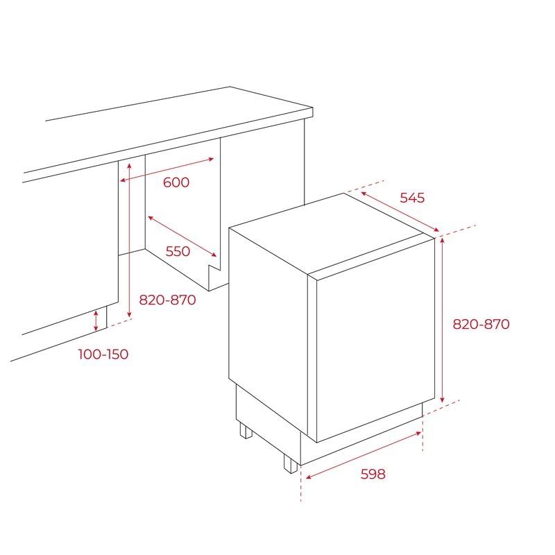 Teka TKI3 145 D EU Einbau-Kühlschrank EEK:G
