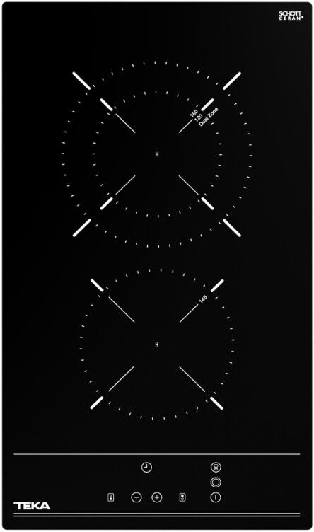 Teka TZC 32320 BK TTC Glaskeramikkochfeld Domino 30cm autark Facette