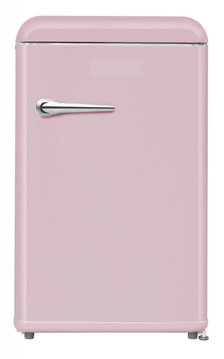 Wolkenstein WKS125RT SP Retro Kühlschrank pink EEK:F