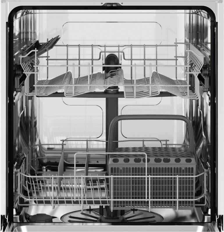 Zanussi ZDSN151X2 Einbau-Geschirrspüler integrierbar Edelstahl EEK:F